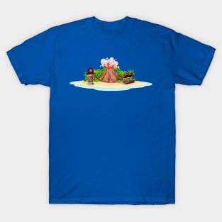 Pirate island and treasure T-Shirt